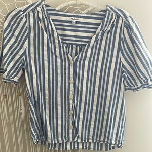 Madewell Plaza Button Front Shirt